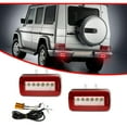 thumbnail image 3 of GTINTHEBOX Red Lens Full LED Rear Foglight, Backup Reverse Lamps For Mercedes W463 G-Class, 3 of 12