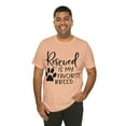 thumbnail image 4 of Women's Dog Rescue Shirt Who Rescued Who T-Shirt  Dog Rescue Gift, 4 of 4