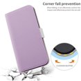 thumbnail image 4 of K-Lion Wallet Case for iPhone 15 Plus, Cute Elegant Lychee Pattern PU Leather Card & Cash Slot Shockproof Protective Case Anti-Scratch Folio Flip Case Cover for Women Girls,Purple, 4 of 7