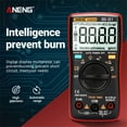 thumbnail image 3 of stanreset ANENG AN8008 Auto-off Multimeter Tester Voltage Current Capacitance Duty Cycle Detector Multifunctional Meter Voltmeter Red, 3 of 8