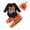 A-Pumpkin, variant on Newborn Baby Boys My First Halloween Outfits Infant Pumpkin Letter Romper+ Pants+Hat 3PCS Halloween Clothes Set
