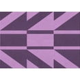 thumbnail image 1 of Ahgly Company Machine Washable Indoor Rectangle Transitional Orchid Purple Area Rugs, 3' x 5', 1 of 7