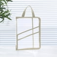 thumbnail image 2 of WRKEKC ‌Transparent A4 Portable Folder with Zipper‌ - Student Test Paper Storage Bag, Made of Good Material, Water-resistant, Secure Zipper Closure, Available in Blue, Green, Pink, Brown Colors, 2 of 8
