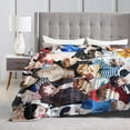 thumbnail image 4 of Blanket Jungkook Soft and Comfortable Warm Fleece Throw Blankets Gift for Room Sofa Office Bed car Camp Couch Decoration Cozy Plush beach blankets All Season, 4 of 5