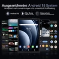 thumbnail image 3 of Android 15 Tablet with Keyboard, 8GB RAM, 128GB ROM(1TB Expand), 10.1 inch Octa-Core Tablets, 5G/2.4G WiFi, 7000mAh Battery, BT 5.0, with Mouse, Case, Stylus, Split screen(Black), 3 of 8