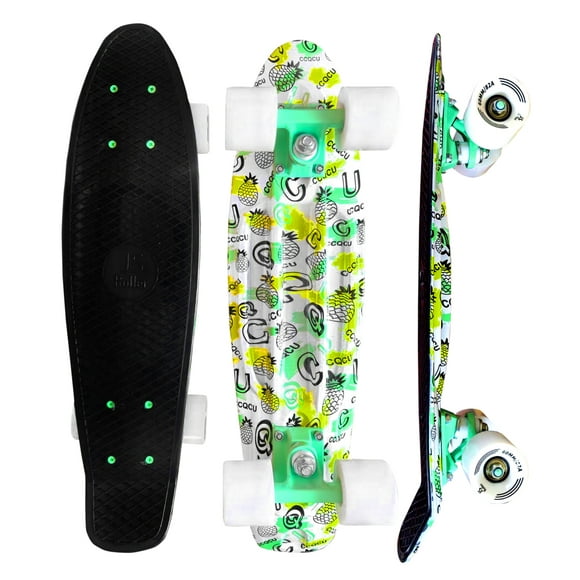 JS Roller Patineta penny board de 22 pulgadas para niños, adultos con llantas de goma y superficie antiderrapante Costa Rica