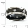 thumbnail image 6 of Edward Mirell  Titanium Black Ti 8mm Band, 6 of 7