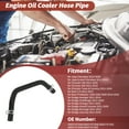 thumbnail image 4 of Tubo de enfriador de aceite del motor Unique Bargains Outlet para Jeep Cherokee 2014-2020 Línea de derivación de refrigerante del motor No.68057473AA, 4 of 7