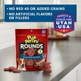 thumbnail image 6 of (2 pack) Pup Peroni Rounds Dog Treats With Beef Brisket, 5 oz Bag, 6 of 12