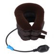 thumbnail image 2 of Cervical Neck Traction Device, Neck Decompression Neck Support Brace Stretcher  for Working Blue,Coffee, 2 of 7