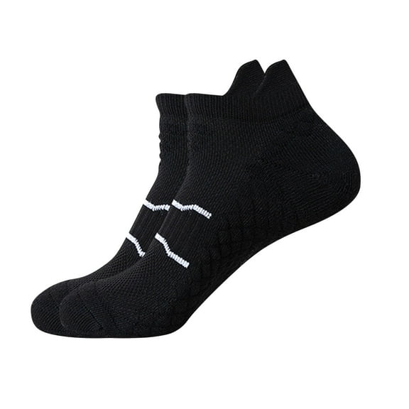 HomeGardon Socks for Women Ladies' Fashionable Solid Color Odor Pro of Sports Sweat Absorption Slip Low Cut Socks