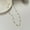Gold, variant on Rainbow Gem Necklace Simple Clavicle Chain