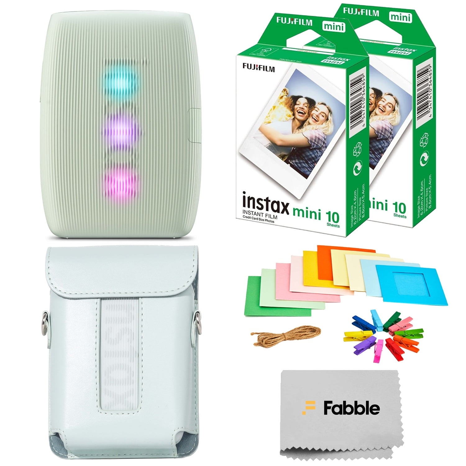 Fujifilm Instax Mini Link Photo Printer Ash White - Walmart.com