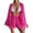 Hot Pink, variant on Womens Cover Ups Wraps Swimwear Cover Ups Loose Beach Sun Shirt Style Suit Casual Vacation Bikini Cover Ups Green XS