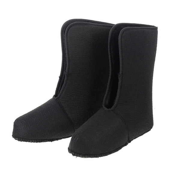 PBPBOX 1Pair Comfortable Winter Boot Liner Black Waterproof for Men Soft Insulated Snow Boot Replacement