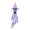 A, variant on Matoen Halloween Ghost Hanging Decorations with Witch Hat Shapes LED 3.6Ft/Piece Colored Lights Halloween Decorations Outdoor Indoor Yard Tree Garden Party Decor