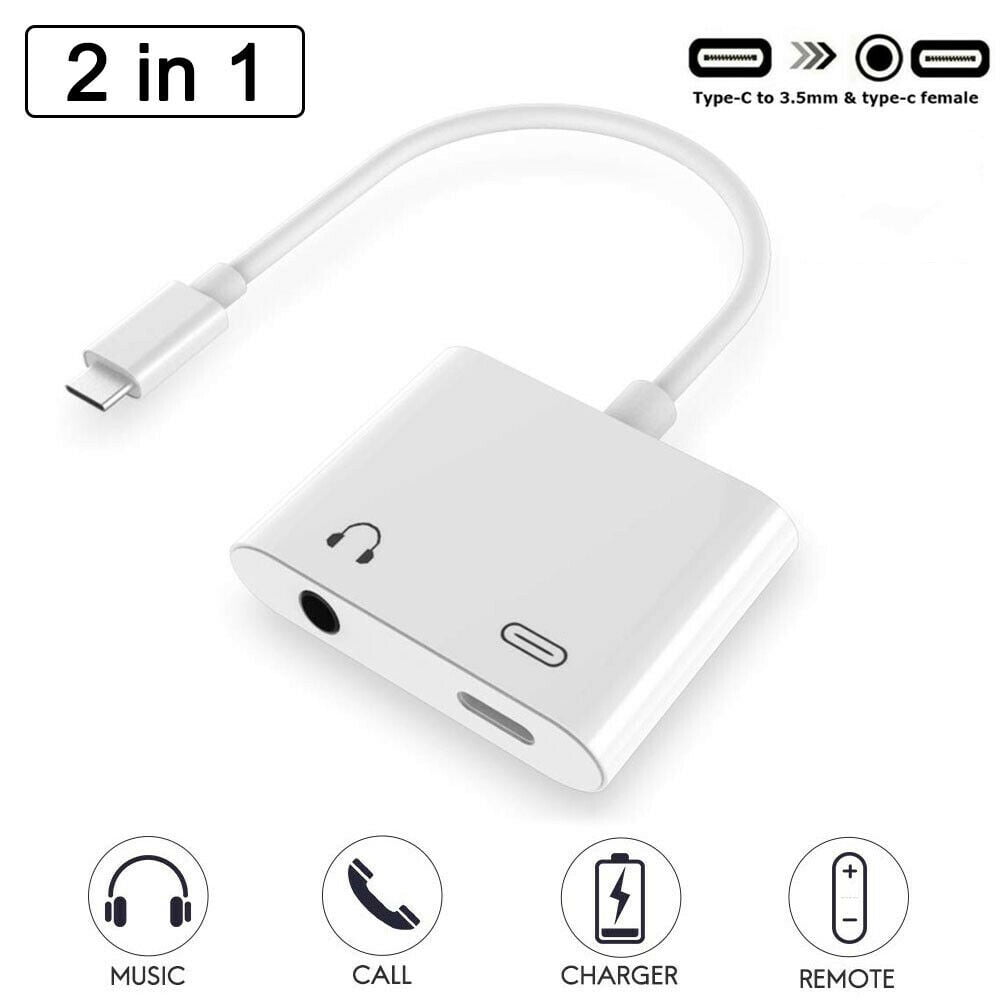 usb c headphone jack splitter