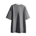 thumbnail image 5 of hoksml Men Plus Size T Shirt Top Big And Tall Polo Shirts Solid Color Collared Colour Blocking Collar Athletic Short Sleeve Casual Loose Tee Shirts, 5 of 6