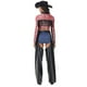 thumbnail image 5 of Carnaval Halloween Lady West Cowboy disfraz de vaquera 60s 70s Retro jipi borlas Top pantalones cortos Cosplay vestido de fiesta elegante, 5 of 5