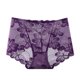 thumbnail image 1 of Gibobby Conjuntos de Lencería File Breifs Cintura Tamaño libre Mujeres Plus Encaje abierto Sexy Low Bragas Íntimos(Morado, XL), 1 of 5