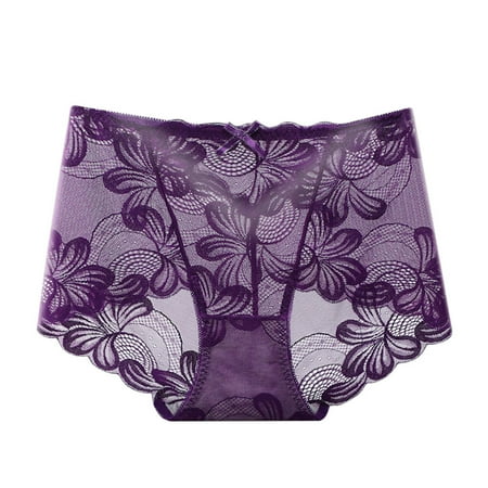 

Women s Exotic Lingerie Sets Open File Temptation Panties Low Waist Free Breifs Nightwear Purple XXL