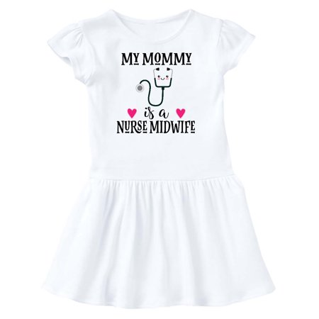

Inktastic Nurse Midwife Mom Gift Toddler Girl Dress