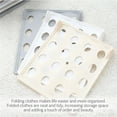 thumbnail image 7 of Stackable Closet Organizer, Space-Saving Stackable Clothing Organizer, Non-Slip Space-Saving Folding Board System for T-Shirts, Pants & Sweaters, 7 of 7