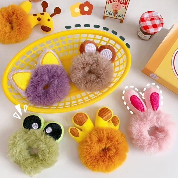 Dress Choice 3 Pcs/set Animal Ear Style Hair Band Rope Hair Scrunchies