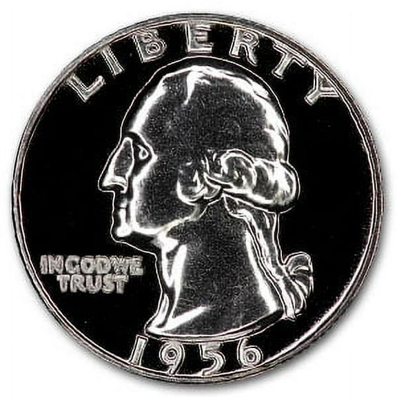 1956 Washington Quarter Gem Proof