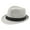 Grey, variant on Breathable Outdoor Jazz Baseball Cap for Men - CurlyStraw Top Hat for Sun during Adventures