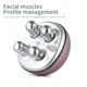 thumbnail image 1 of Rodillo masajeador facial eléctrico EMS Tonificación facial Lifting Cuidado de la piel Aparato de belleza, 1 of 4