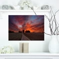 thumbnail image 1 of Pathway to Fairy Autumn Sky - Impression Paysage Oeuvre Murale, 1 of 3