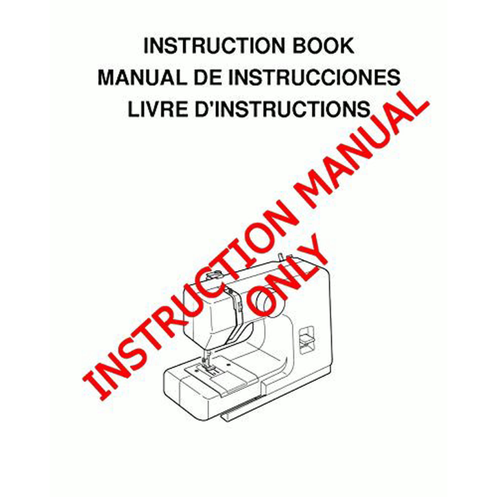 Janome Spare Part Sew Mini Sewing Machine Instruction Manual Reprint