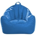 Posh Creations Malibu Bean Bag Chair Lounger, Kids, 2.8 ft, Royal Blue