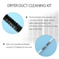 thumbnail image 5 of Dryer Vent Cleaner Kit 12 Feet, Flexible 9 Rods Chimney Brush, 5 of 5