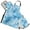Abstract Blue Splashes, variant on Cute Strawberries Flowers Leaf 5 Pcs Kitchen Set Heat Resistant Oven Mitts and Non-Slip Pot Holders with Adjustable Cooking Apron