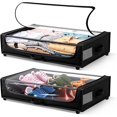 thumbnail image 1 of Zapatera Bajo Cama con Ruedas, organizador de zapatos bajo cama con Asas y Ventana Transparente, almacenamiento bajo cama de Gran Capacidad para Ropa y Edredones, Zapatera Organizador, 1 of 4