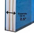 thumbnail image 4 of Staples Moisture Resistant Classification Folder 2-Dividers 2.5" Expansion Letter Size Dark Blue, 4 of 5