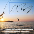 thumbnail image 2 of SIEYIO Fish Mouth Jaw Spreader Stainless Mouth Opener Fishing Tool for Hook Extraction, 2 of 8