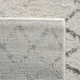 thumbnail image 6 of SAFAVIEH Madison Hannah Geometric Runner Rug, Ivory/Charcoal, 2'3" x 8', 6 of 9
