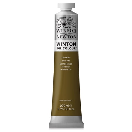 Winsor & Newton Winton Oil Color, 200ml, Azo Brown