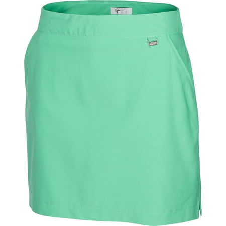Greg Norman Women's ML75 Pull-On Skort - 18" Length With Tummy Control, UPF 50+, 3 Pockets