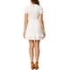 thumbnail image 3 of INSPIRE CHIC Vestido Mini A-Line de Verano con Volantes Texturizados para Mujeres Blanco L, 3 of 7