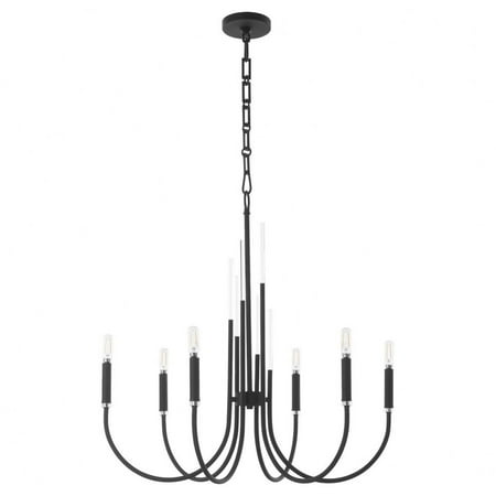

Quorum Lighting - SUMMIT - 6 Light Chandelier In Traditional Style-27.75 Inches