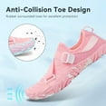 thumbnail image 4 of Stepedia Quick Dry Water Shoes Aqua Shoes Breathable Barefoot Swim Shoes for Women, Pink US 7.5, 4 of 6