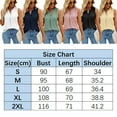 thumbnail image 2 of Askfv Womens Tank Tops V Neck Sleeveless Summer Tshirts for Lady Tops Tee Blouse, 2 of 4