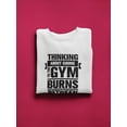 thumbnail image 3 of Motivational Gym Quote. Sweatshirt Women -Image by Shutterstock, Female Small, 3 of 4