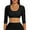Black, variant on COMFREE Arm Shaper for Women Arm Compression Front Buckle Bra Shapewear Top