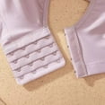 thumbnail image 4 of Women's Fashionable Casual Light Sexy Adjustable Lace Cup Less Rim Less Vest Style Thin Cup Bra, 4 of 9