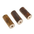 thumbnail image 4 of HOMYL 2x10 Pieces Natural Wood Log Slices Tubes Beads Crafts DIY Rustic Decorations, 4 of 8
